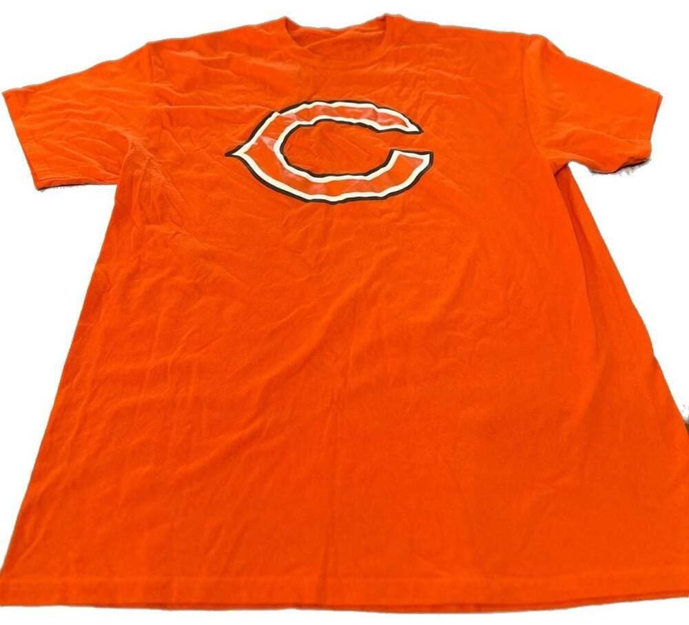 Chicago Bears NFL Orange T-Shirt with C Logo